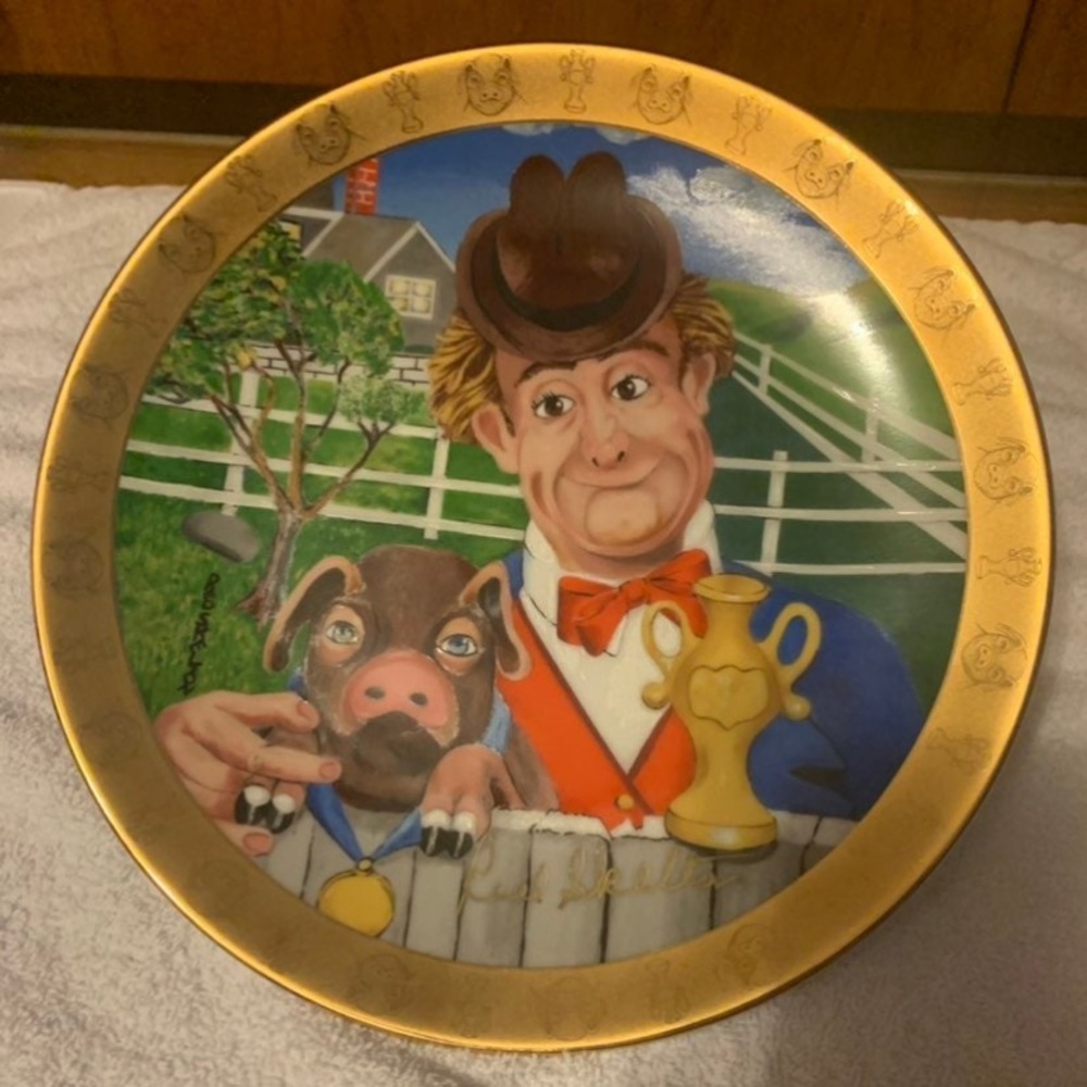 VERY  LIMITED Red Skelton's “Clem & Clementine” Collector's Plate